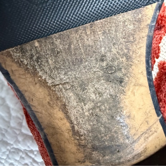 Tom Ford Red and Cream Loafers - Picture 11 of 13